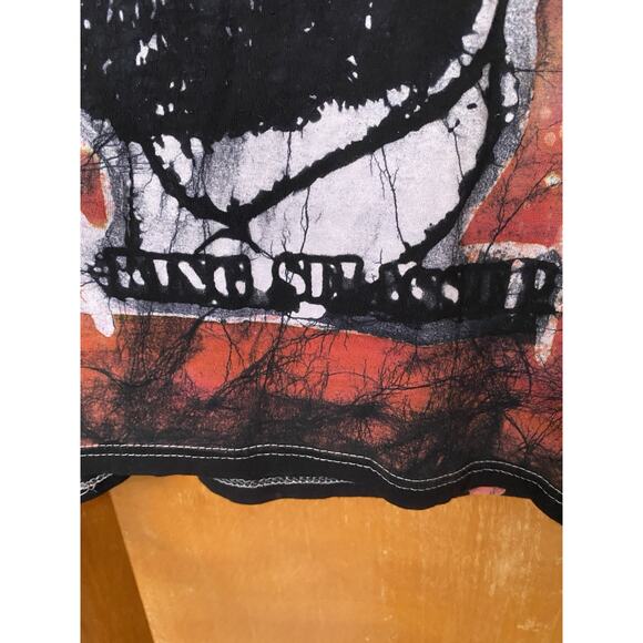 Vintage AOP Batik Haile Selassie Emperor Grail T Shirt Rasta Rap Tee Sz XL 90’s - Picture 5 of 8